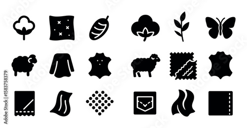 Textile Icon Grid
