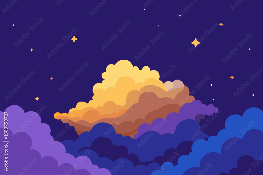 clouds in the sky