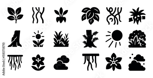 Jungle Icon Set