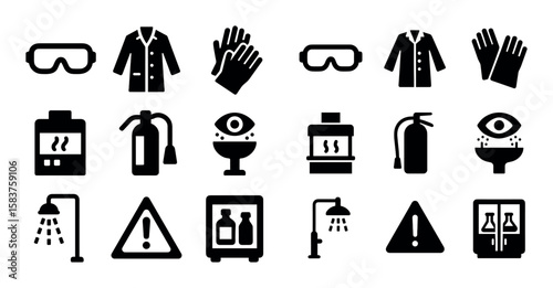Lab Safety Icons