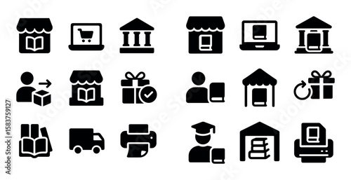 Distribution Channels Icons