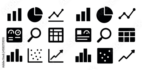 Minimal Analytics Icons