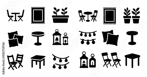 Balcony Retreat Icons
