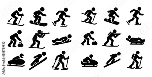 Winter Sports Icons