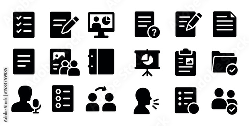 Assessment Icons Grid