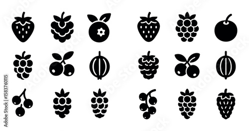 Garden Berry Icons