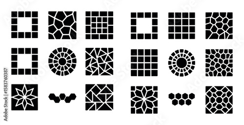 Mosaic Design Icons
