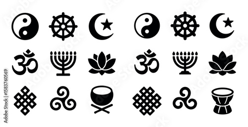 World Religions Icons