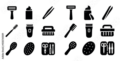 Grooming Icon Collection
