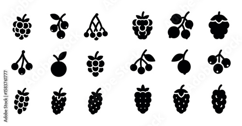 Berry Icon Grid