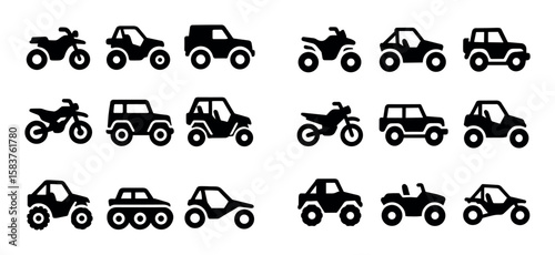 Off-Road Vehicle Icons