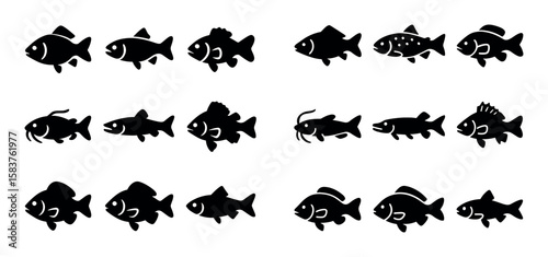 Freshwater Fish Icons