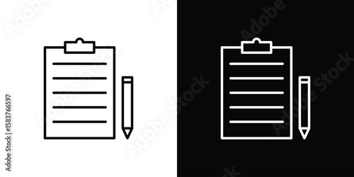 Wills and trusts icon in outline style. Vector.