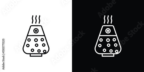Humidifier icon in outline style. Vector.