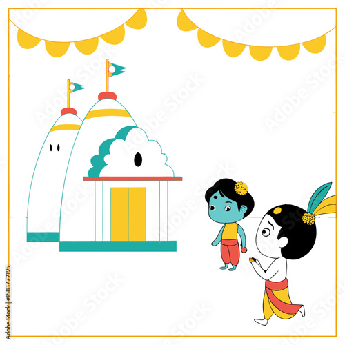 Krishna Janmashtami, also known simply as Krishnashtami, Janmashtami, or Gokulashtami, is an annual Hindu festival that celebrates the birth of Krishna, the eighth avatar of Vishnu. In certain Hindu t