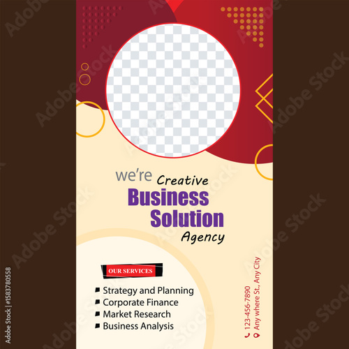festoon and banner background for business