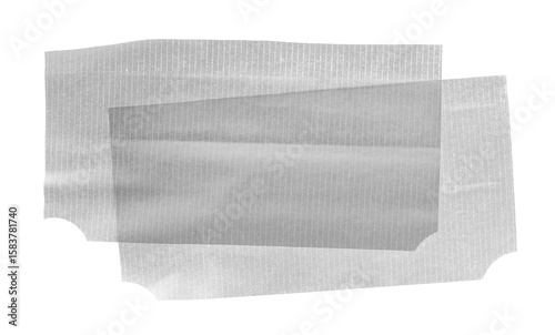 Rolling paper for tobacco isolated on white background, clipping path