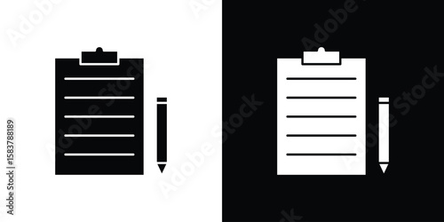 Wills and trusts icon black and white. Simple glyph icons.