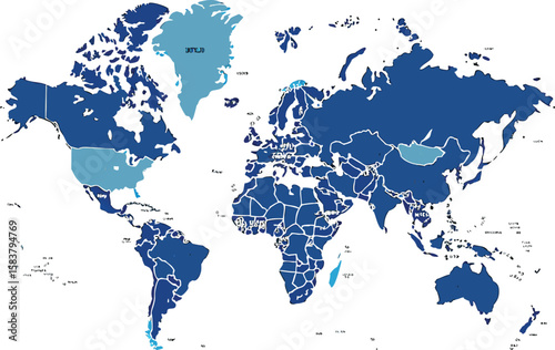  world map vector