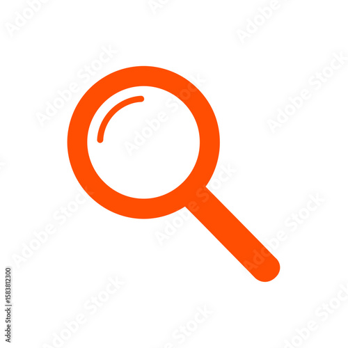 vector magnifying glass icon