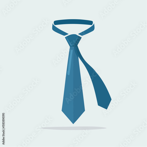 Tie loosens and transforms into flowing ribbon after work day