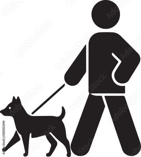 silhouette of a dog