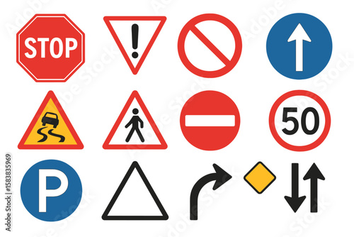 Prohibitory no entry sign for pedestrians. Stop signal with man silhouette. Forbidden access and do not enter concept. Restricted area warning symbol in red circle. Vector.