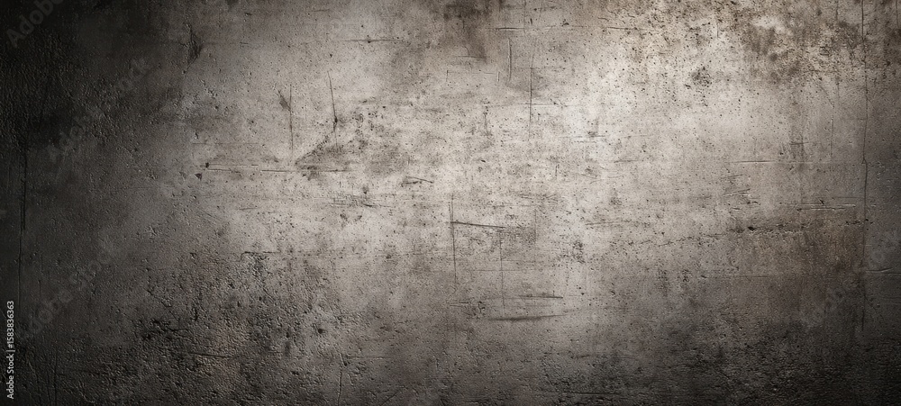 Fototapeta premium The textured concrete wall conveying industrial and weathered aesthetics.