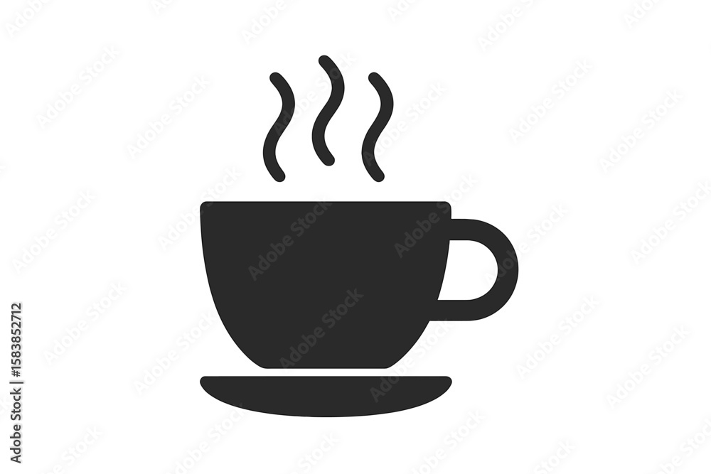 Hot Coffee Cup and Mug Vector Icon, Flat Design Illustration of Tea and Coffee Drink for Food Apps, Websites, Transparent PNG, Beverage Symbol for Cafes and Restaurants Hot Coffee Cup and Mug Vector Icon, Flat Design Illustration of Tea and Coffee Drink for Food Apps, Websites, Transparent PNG, Beverage Symbol for Cafes and Restaurants