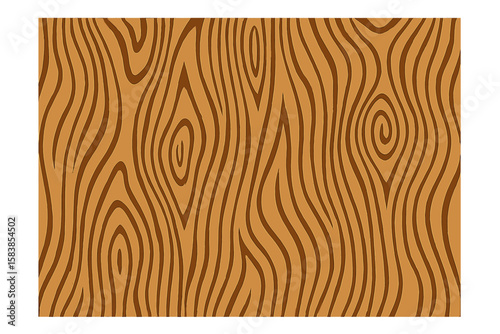 Wood texture abstract background. Vector illustration of a wooden panel pattern. Natural light brown wood grain surface for design. Organic material wallpaper or backdrop.