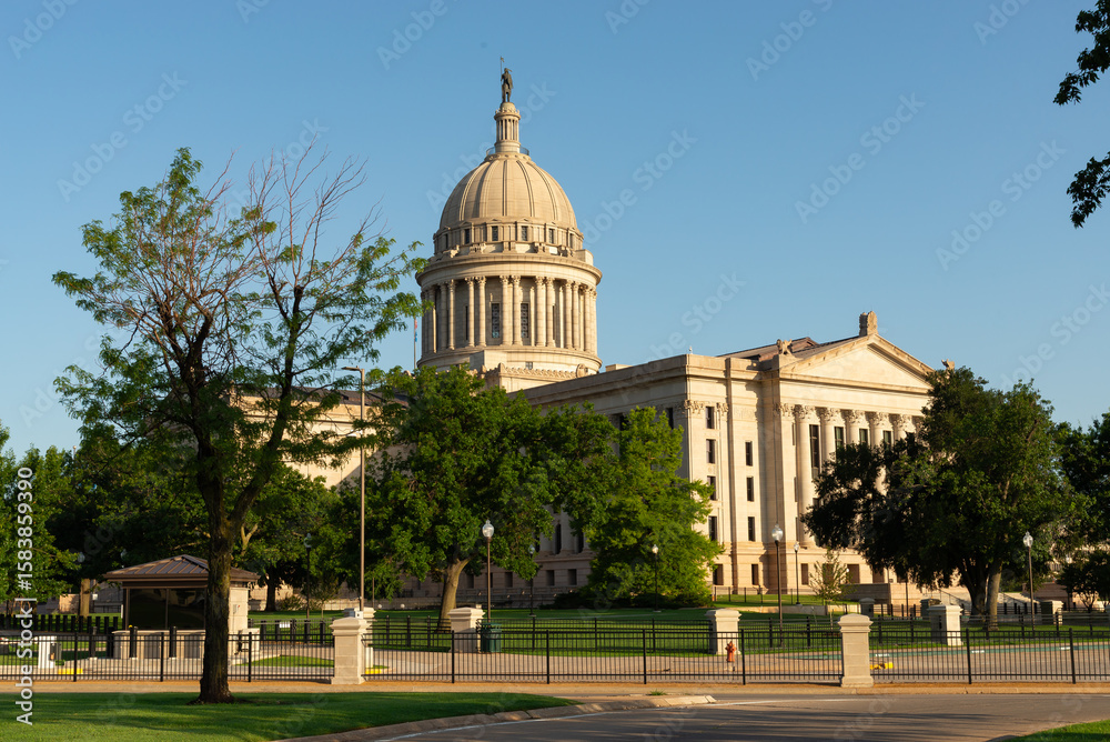 Fototapeta premium Oklahoma State Capitol Building.