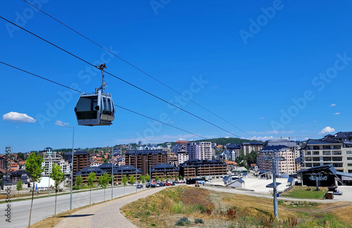 Cable car in Zlatibor mountain, Serbia