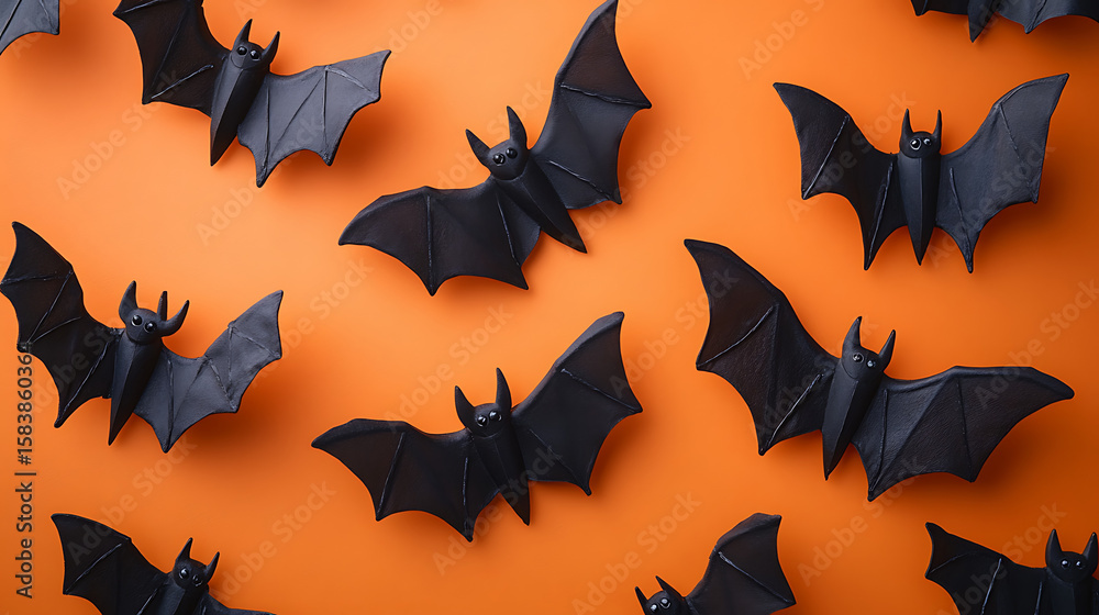 Fototapeta premium Halloween, celebrated on October 31st, is a spooky and fun holiday. People wear costumes, carve pumpkins, and go trick-or-treating. It’s a night full of candy, scary decorations, and haunted fun! 🎃👻