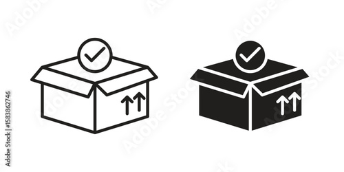 Product release icon vector illustration on a transparent background.