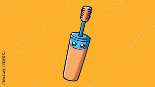microphone music icon mic audio radio sound vector illustration of a brush
