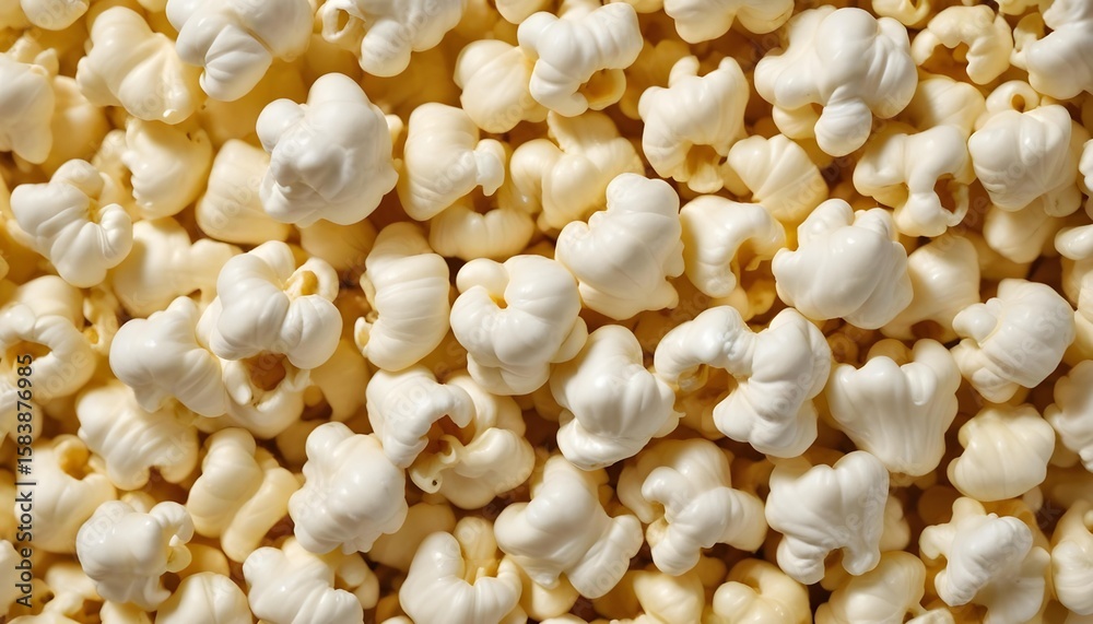 Close-up of a delightful pile of freshly popped, fluffy, and delicious popcorn, a tasty snack. Close-up of a delightful pile of freshly popped, fluffy, and delicious popcorn, a tasty snack.