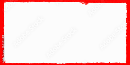 red grunge background frame grunge.transparent realistic red paint and ink splash frame