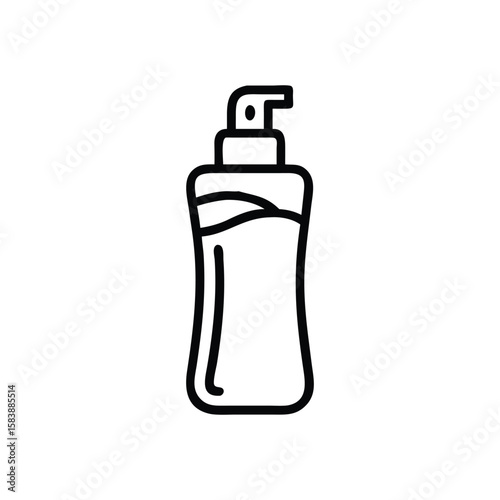 vector illustration of a bottle