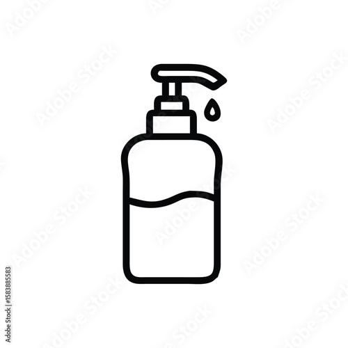 Pump Bottle Dispenser Icon