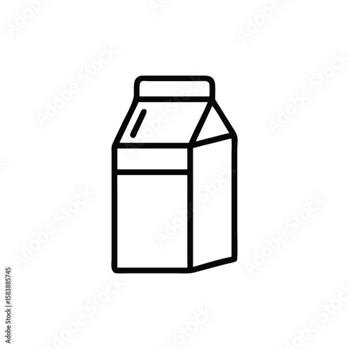Milk Carton Icon
