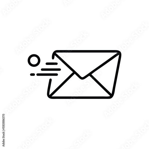 Fast Email / Message Sending Icon