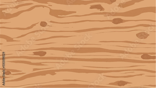 Seamless Natural Woodgrain Texture. Wood Texture. Wooden Background. Vector illustration.	