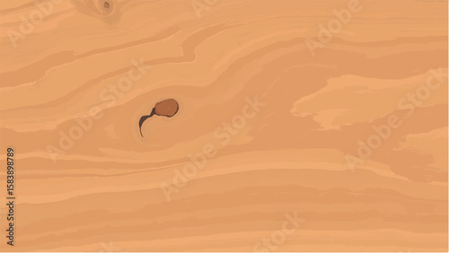 Seamless Natural Woodgrain Texture. Wood Texture. Wooden Background. Vector illustration.	