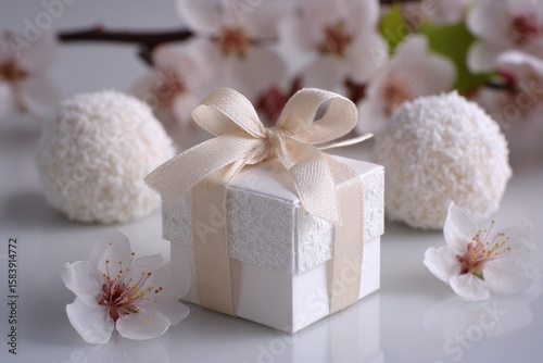 Charming Wedding Favors: Elegant Boxes of Sugared Almonds for Sweet Celebrations