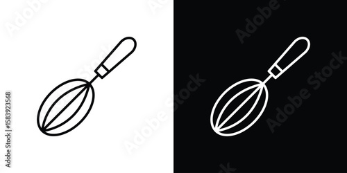 Whisk icon for concept and graphic design. Collection of high quality black style vector icons