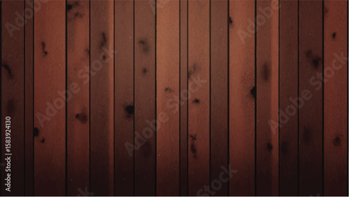 Wooden wall background. Wooden texture. Wooden planks. 