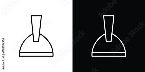 Putty knife icon for concept and graphic design. Collection of high quality black style vector icons