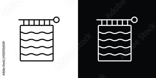 Handloom icon for concept and graphic design. Collection of high quality black style vector icons