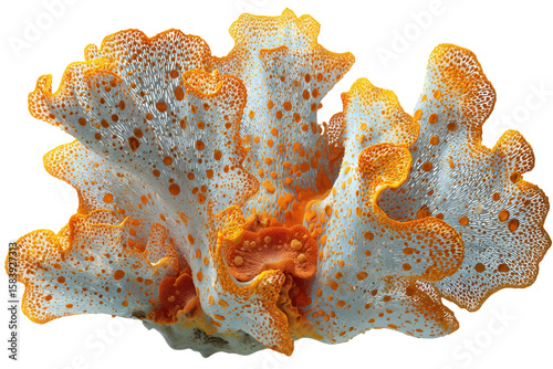 Fototapeta Naklejka Na Ścianę i Meble -  coral reef isolated on white or transparent background cutout, generative ai