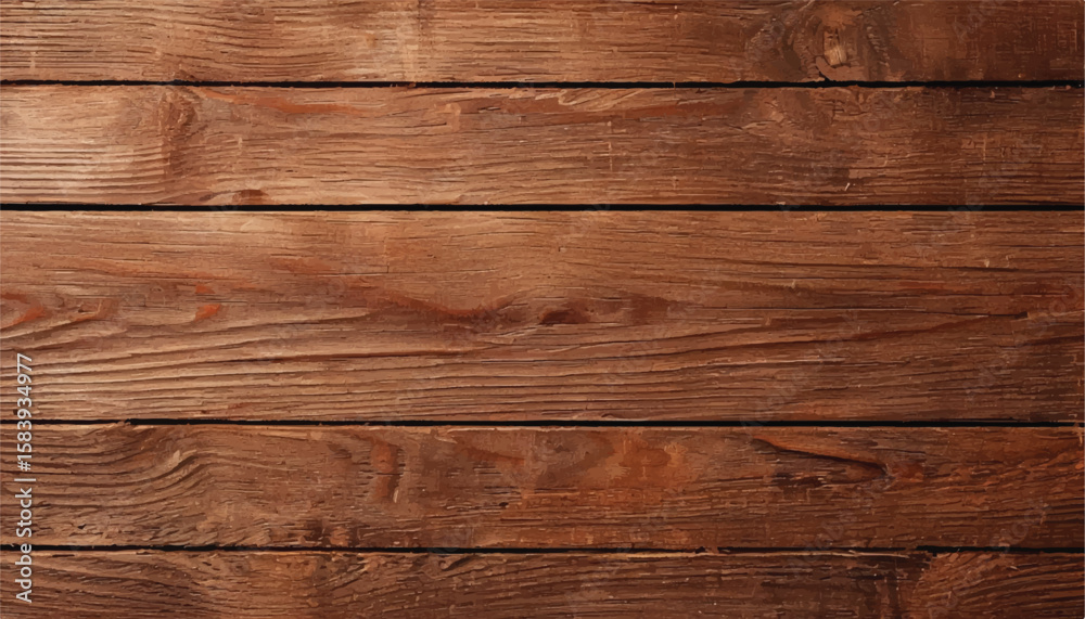 Fototapeta premium Close up of wall made of wooden planks. Wood plank texture background. Wood panels. Wooden background.